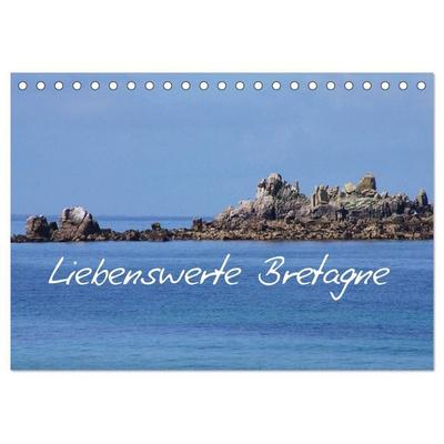Liebenswerte Bretagne (Tischkalender 2027 DIN A5 quer), CALVENDO Monatskalender