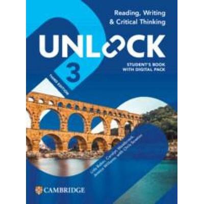 Unlock Level 3 Reading, Writing and Critical Thinking Student's Book with Digital Pack, Taschenbuch von Lida Baker,Carolyn Westbrook,Jessica Williams,