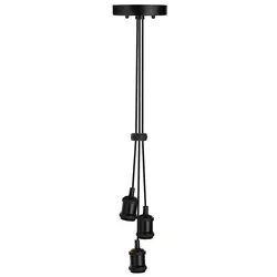 LUXULA LED Pendelleuchte LX100185 schwarz