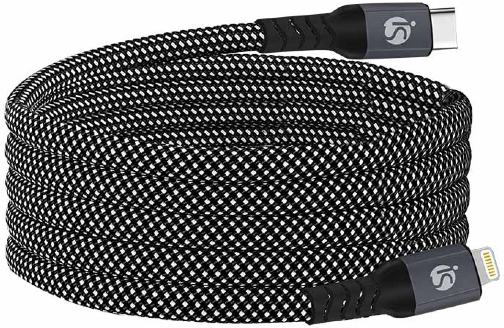 iS Cabo Magnético USB-C - Lightning - Preto