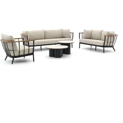 Apple Bee Condor/Tonga Sessel-Sofa Lounge-Set 5-teilig 6-Sitzer
