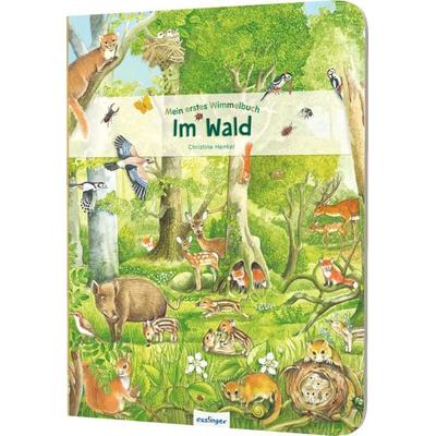 Mein erstes Wimmelbuch: Im Wald, Gebundene Ausgabe von Christine Henkel, Esslinger in der Thienemann-Esslinger Verlag GmbH, 978-3-480-22617-7