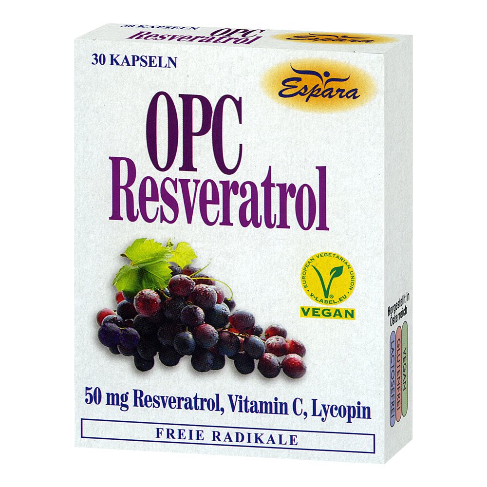 Espara GmbH Opc Resveratrol Kapseln 09297993