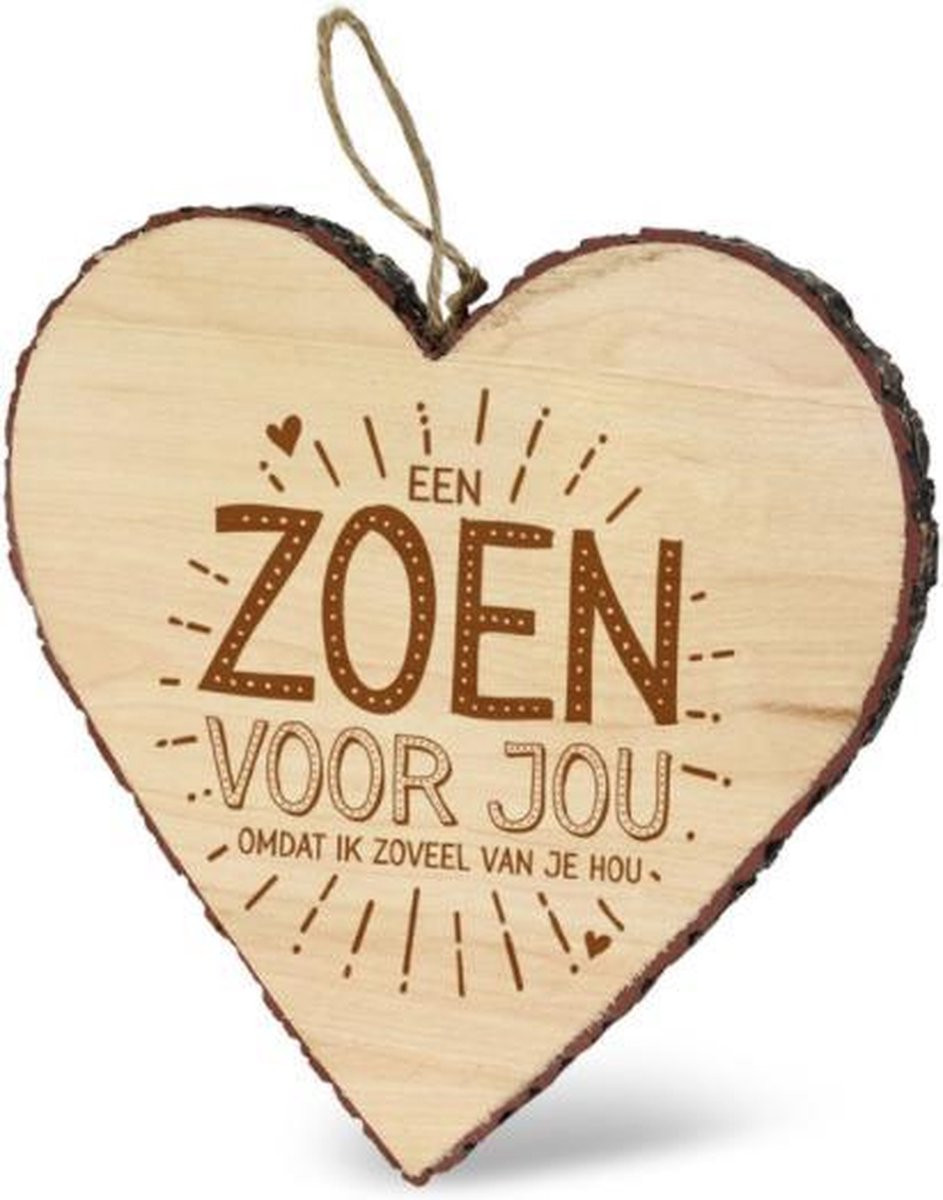 Mijn Hart Decoratief Hart Zoen voor jou