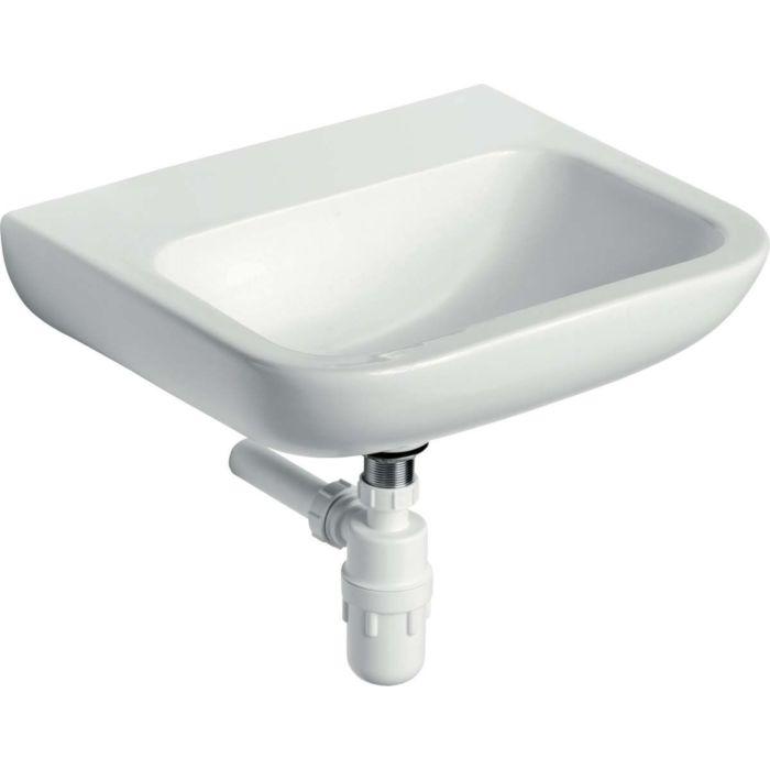 Ideal Standard Contour 21 Handwaschbecken S240701 ohne Hahnloch/Überlauf, 40 x 36,5 cm, weiß