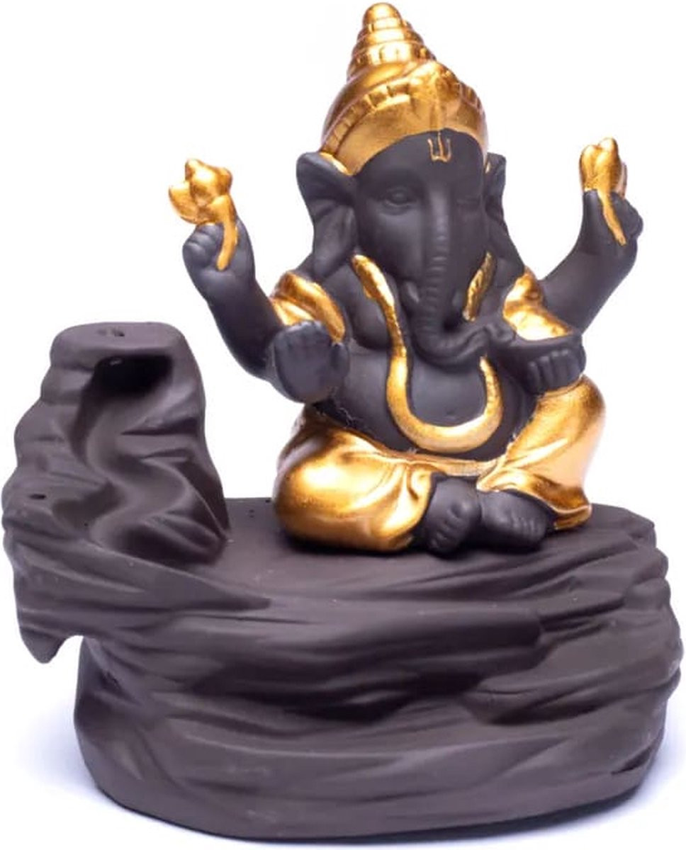 Wierookbrander Backflow Waterval Ganesha