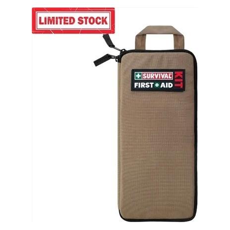 Survival Books Apteczka SURVIVAL Slimline First Aid Kit - Brown (First Aid Kit) (SV-00594)