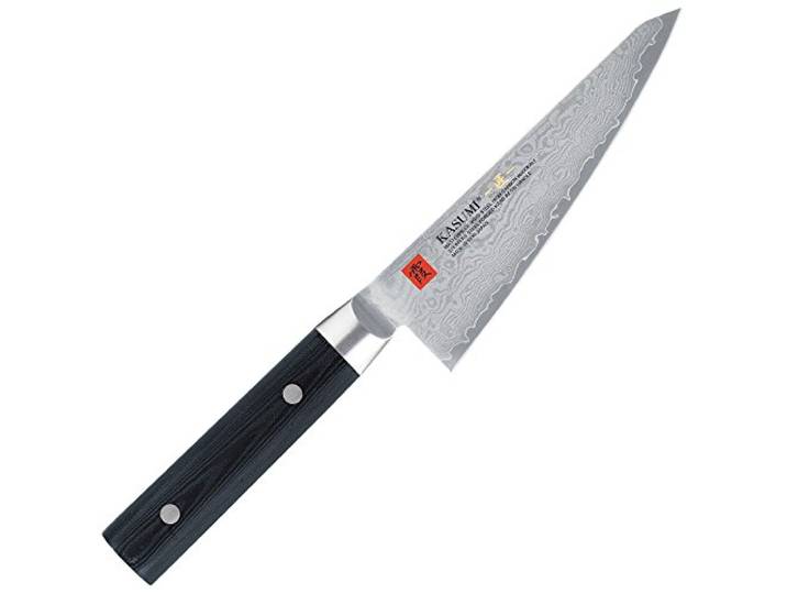 Sumikama Masterpiece 14 cm Kochmesser – Hochwertiges Damastmesser aus japanischem VG10 Stahl, extrem scharf, ergonomischer Griff, Profi Küchenmesser, langlebig