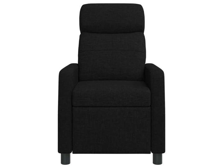 Remise Fauteuil Inclinable Noir 66x95x100 cm avec dossier réglable max. charge 110 kg 990574