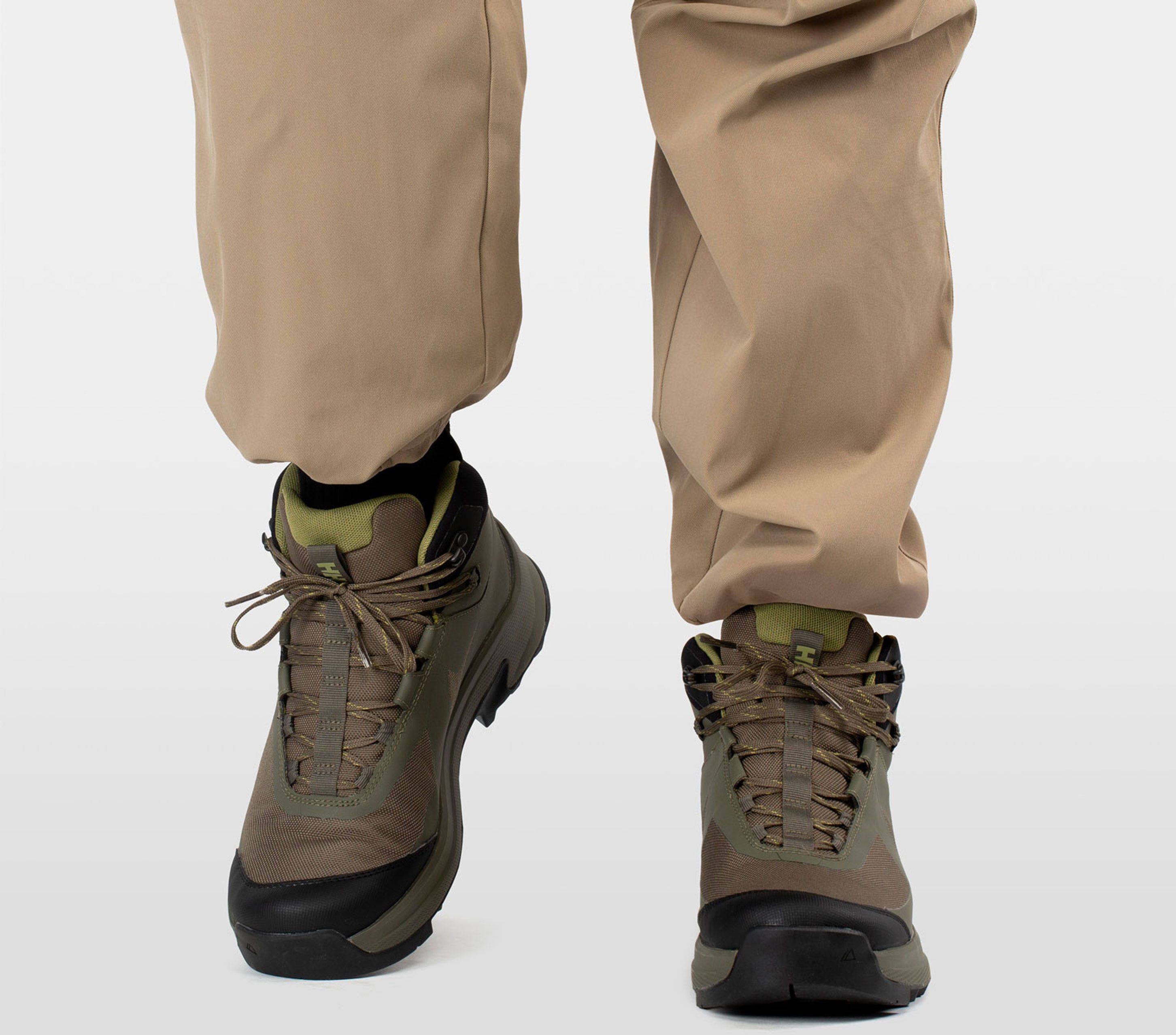 Helly Hansen Men's Cascade Mid V2 Helly Tech® Hiking Shoes - Green - 8.5