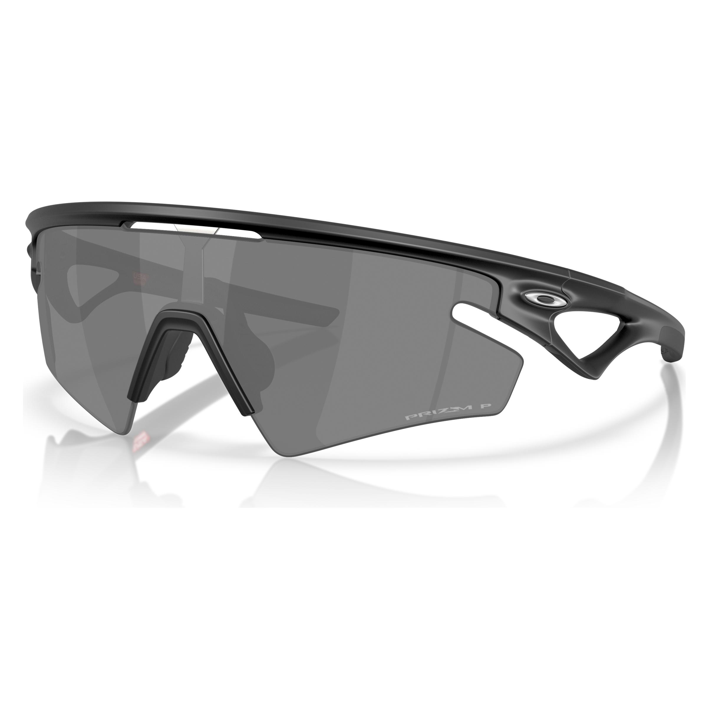 Oakley Sphaera Slash (Matt Schwarz, Prizm Black Polarized, Prizm Schwarz polarisiert) (687801)