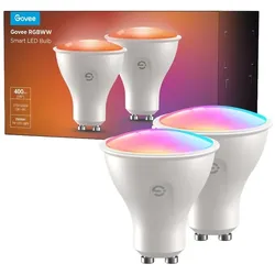 Govee RGBIC Smart LED Glühbirne E27 400 Lumen (2 Pack)