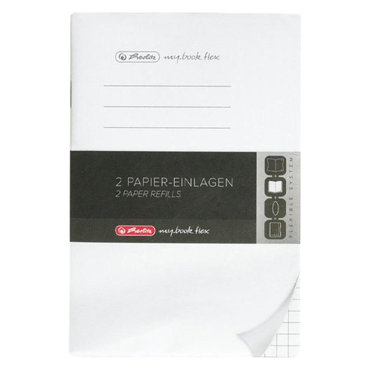 Herlitz Ersatzeinlagen 'my.book flex' (A6, Kariert) (50034154)