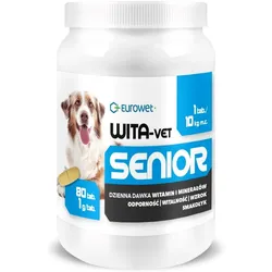 EUROWET Wita-Vet Senior Vitamine 80 Tabletten 1g/1Tab.