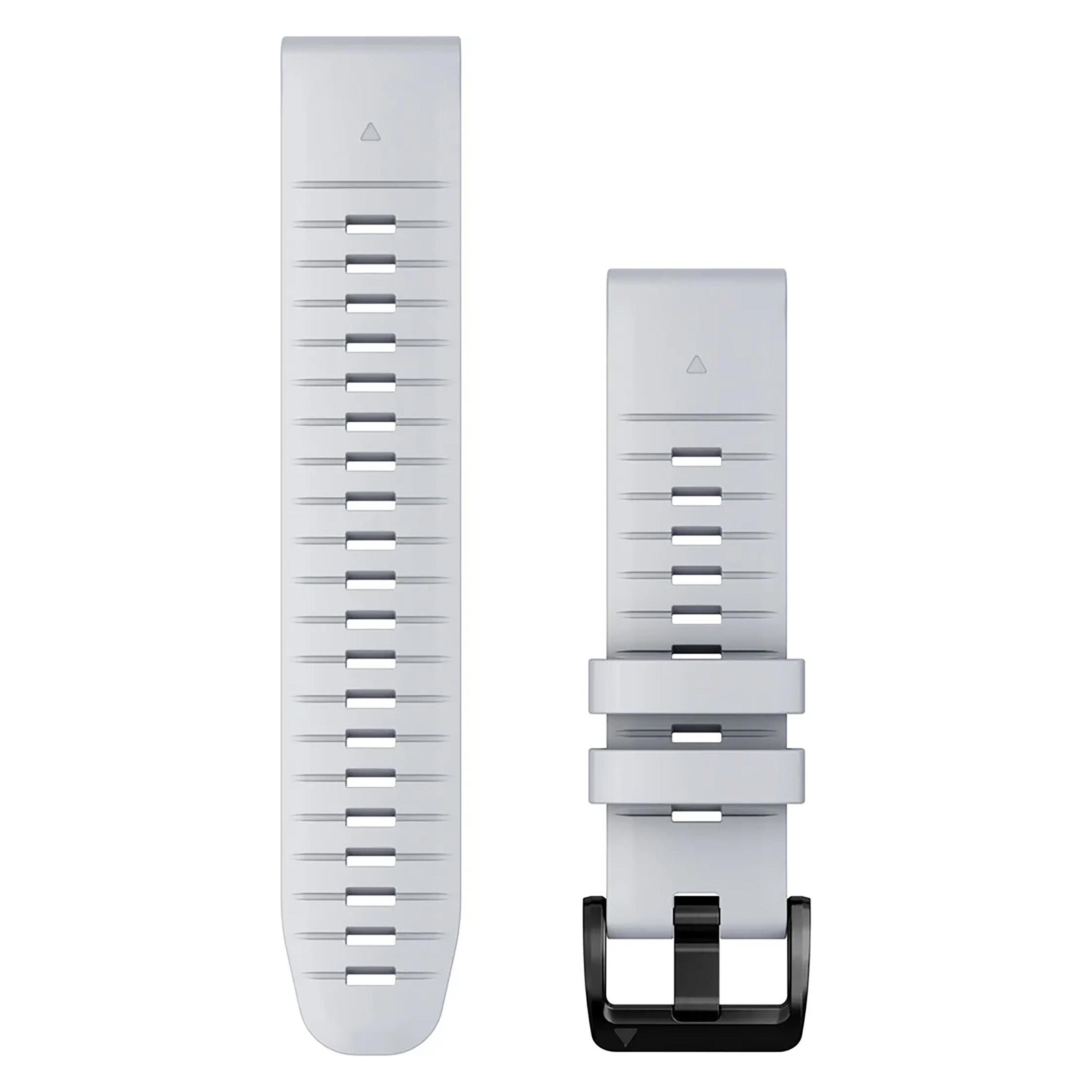 Garmin Quickfit 22mm Horlogeband Wh/Sil (22 mm, Silikon) (010-13280-01)