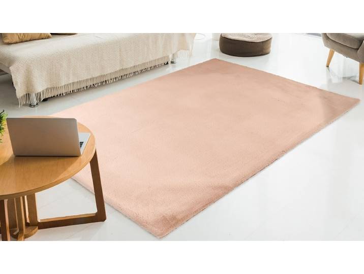 Teppich PADIRO Rabbit Light 525 , beige (creme), B:80cm H:26mm L:150cm, Polyester, Teppiche, Teppich