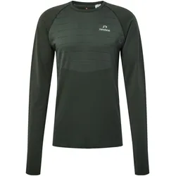 Newline, Herren, Sportshirt, Nwlpace Ls Seamless (S), Grau