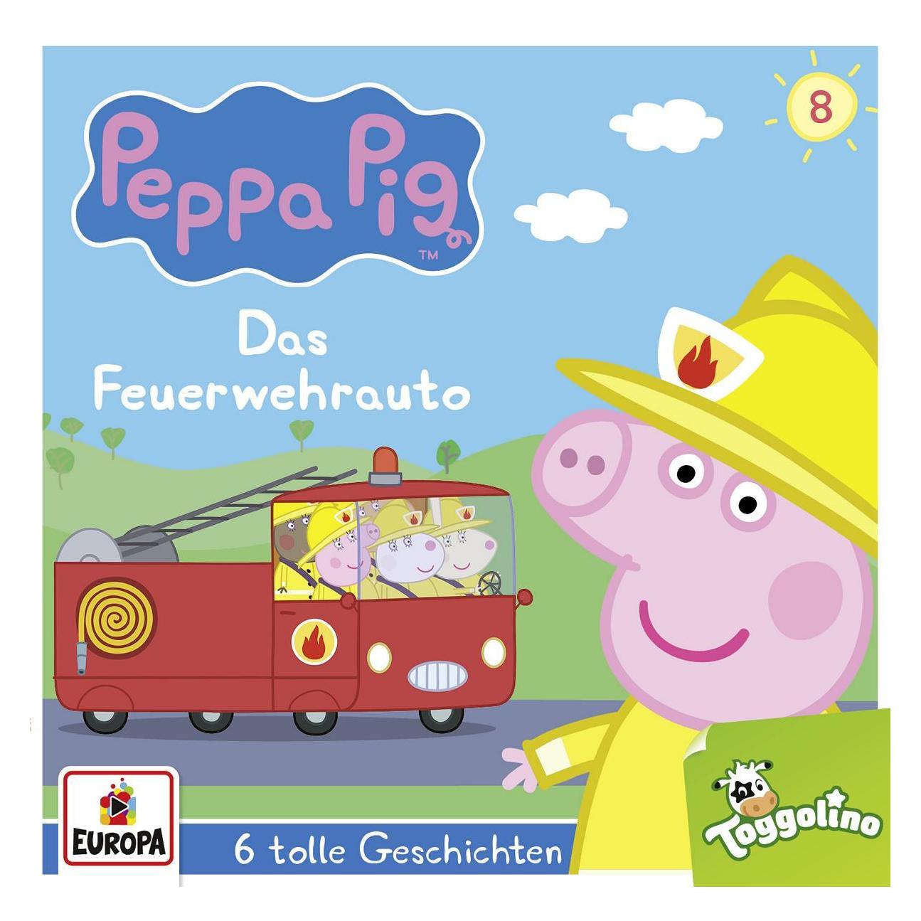 Europa Peppa Pig 08 - Das Feuerwehrauto (Peppa Pig Hörspiele, Deutsch) (39726392)