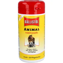 Ballistol Animal Pflegetücher Spenderbox Vet 28 ST