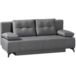 Schlafsofa Speed Stoff Grau