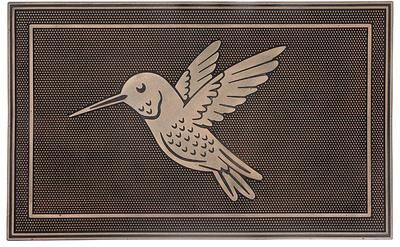 IH Casa Decor Rubber Mat Humming Bird