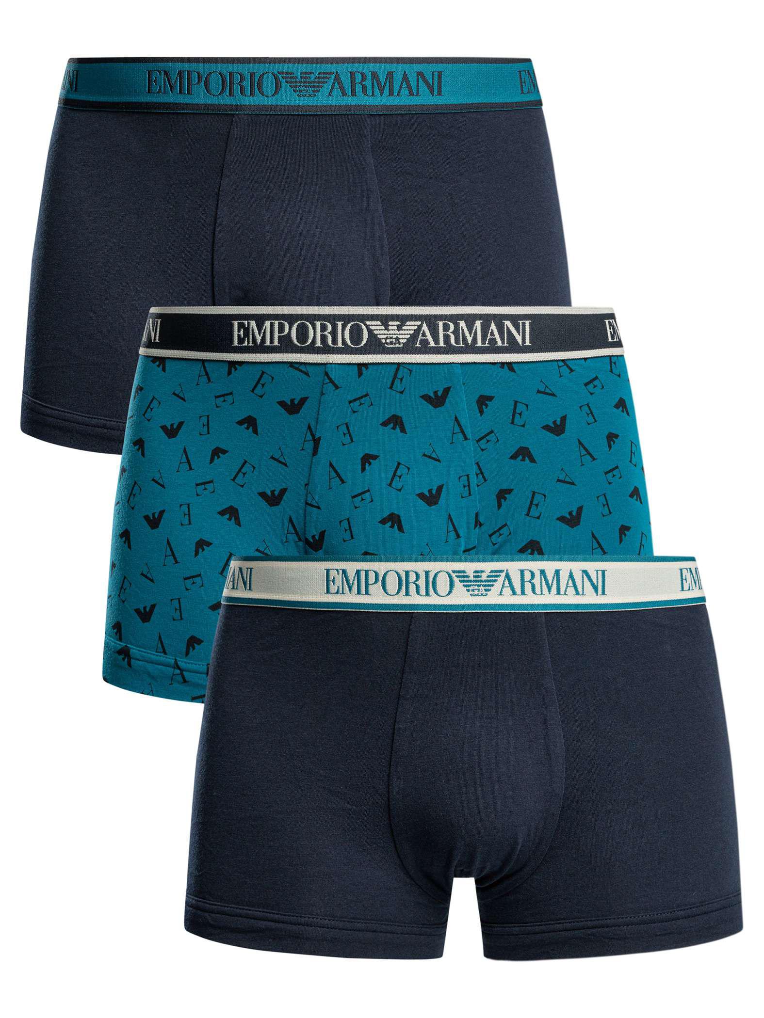 Emporio Armani 3 Packungsstämme, Blau