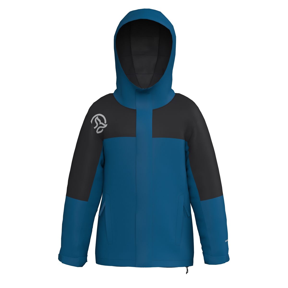 Ternua Mendi Jacket K mykonos blue/black (1398) 04 1644352-1398-04
