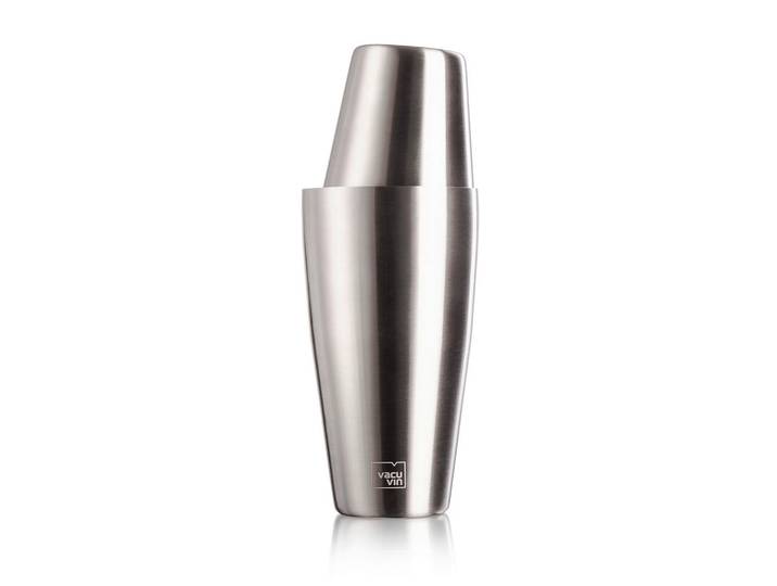 Vacu Vin Cocktail-Shaker, Edelstahlfarben, Metall, 0.70 / 0.50 l, 9.40x17.30x9.40 cm, Bar- & Weinzubehör, Barzubehör