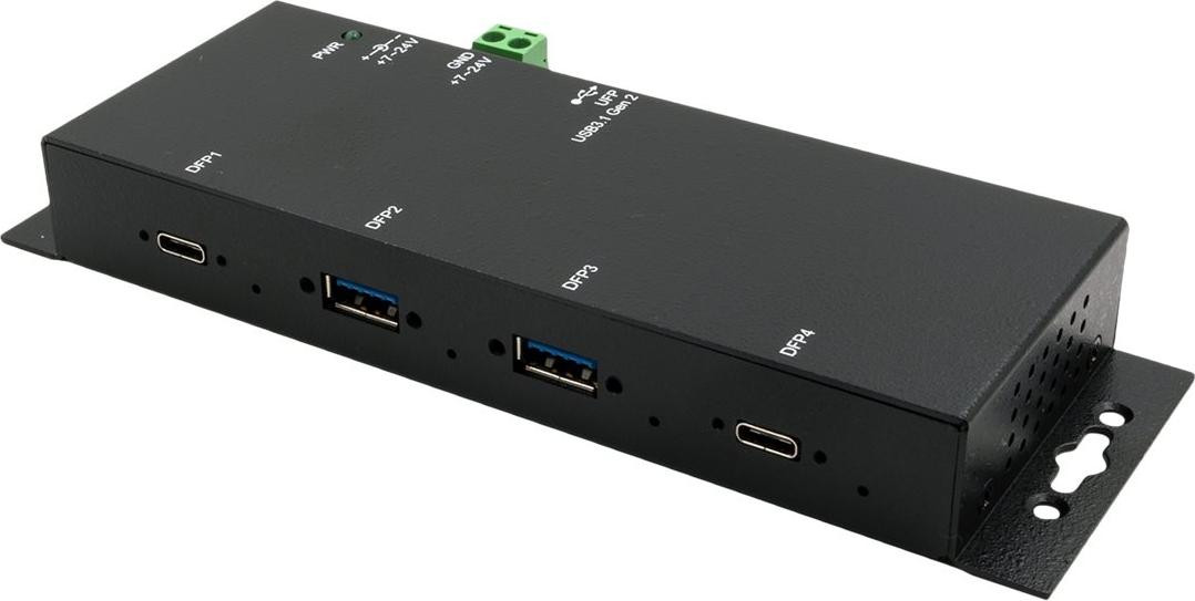 Exsys EX-1234HMVS USB 3.2 Gen 2 Hub met 4 poorten