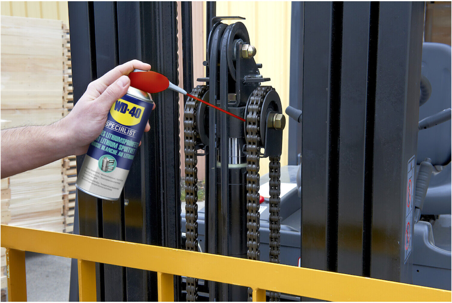 WD-40 Hochleistungs-Lithiumsprühfett, Inhalt: 400ml (49390)