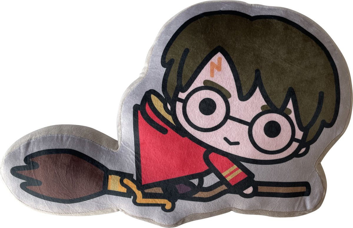 Harry Potter Gevormd kussen voor de kinderkamer - Rood