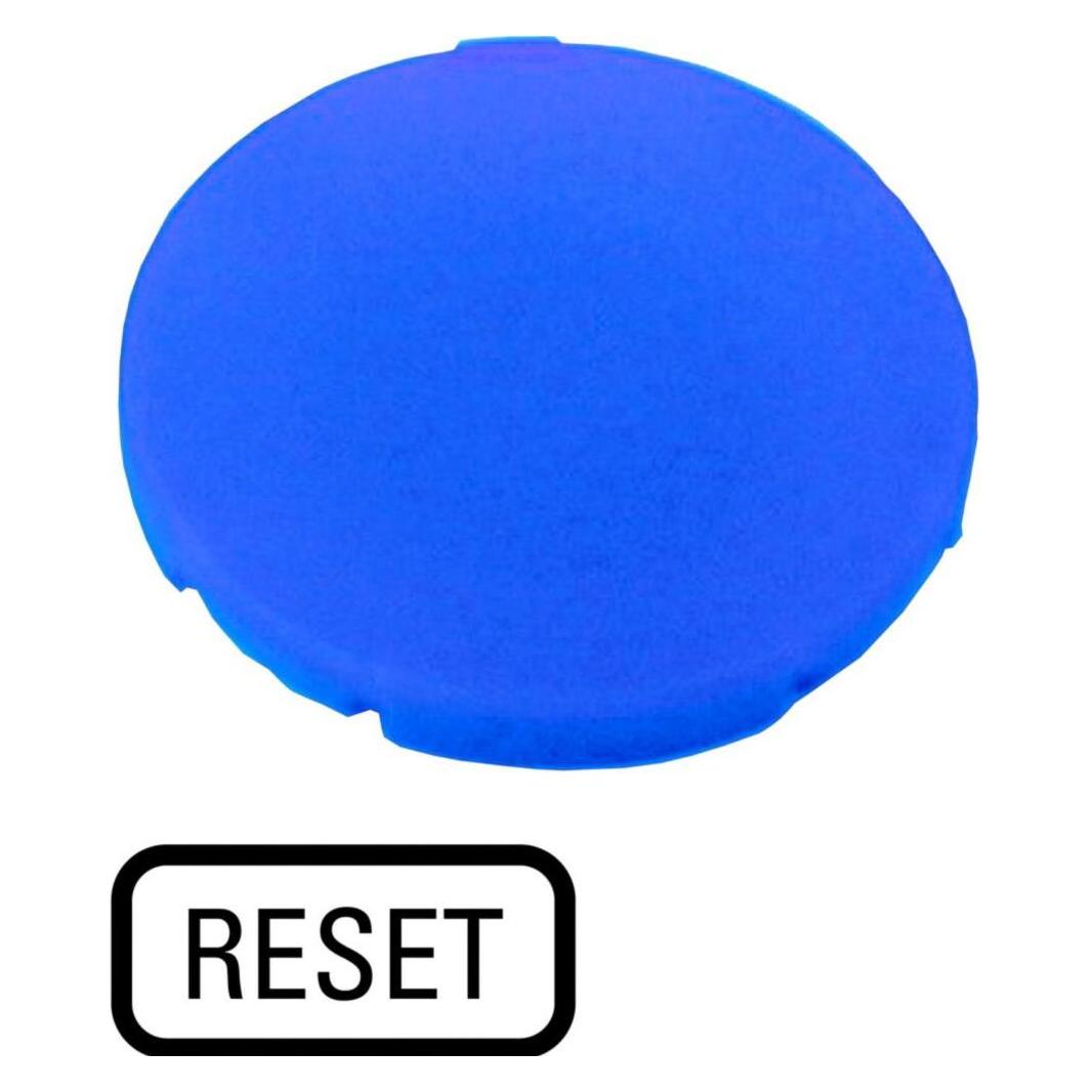 Eaton 218204 Tastenplatte, Flach blau, Reset (218204)