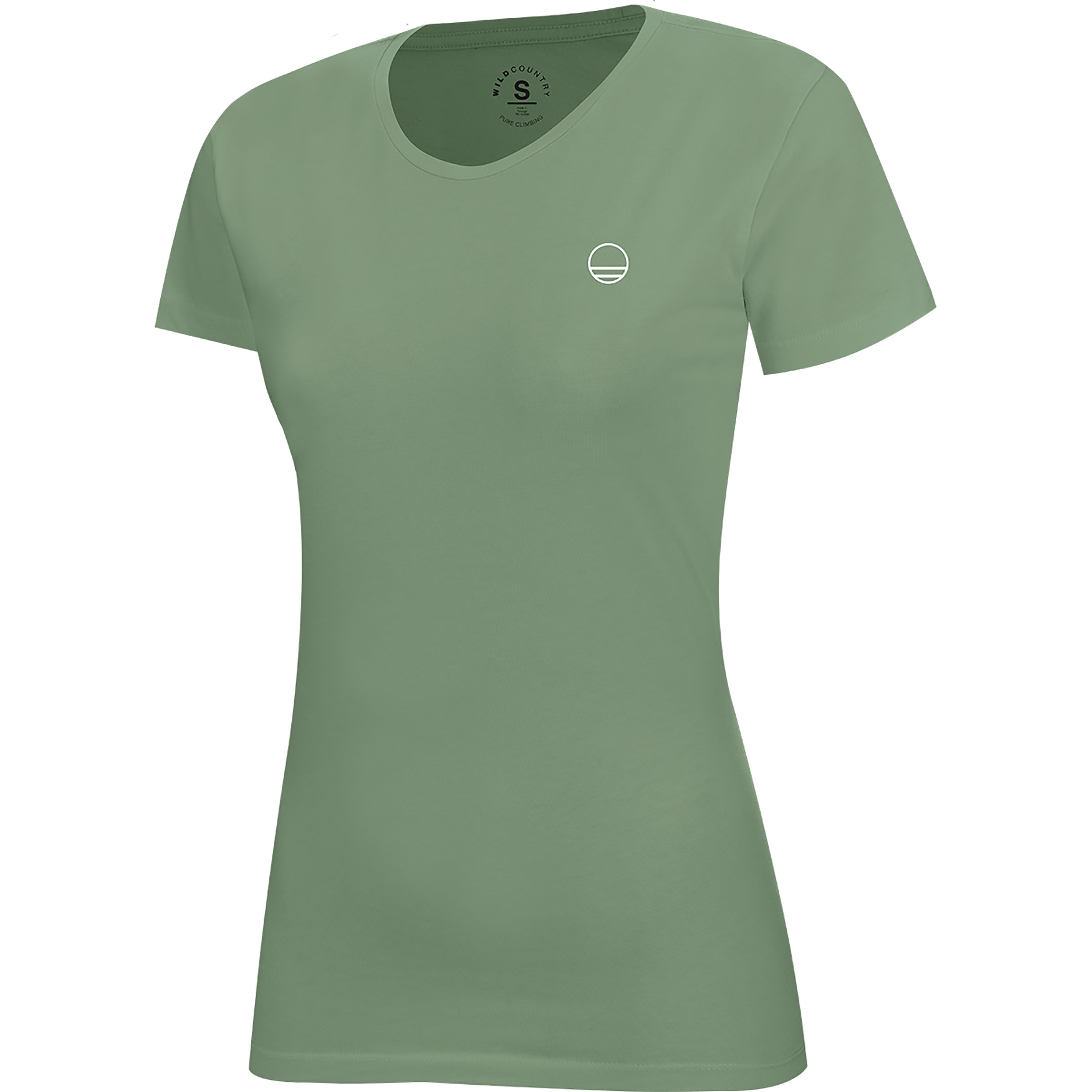 Wild Country Stamina Graphic Damen T-Shirts gruen Größe XL Bouldern | Sportklettern | Lifestyle Hautfreundlich