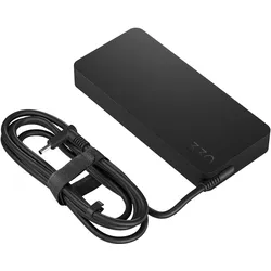 HP 330W SMT AC ADPT EMEA-INTL English Loc-Euro plug, Notebook Netzteil, Schwarz