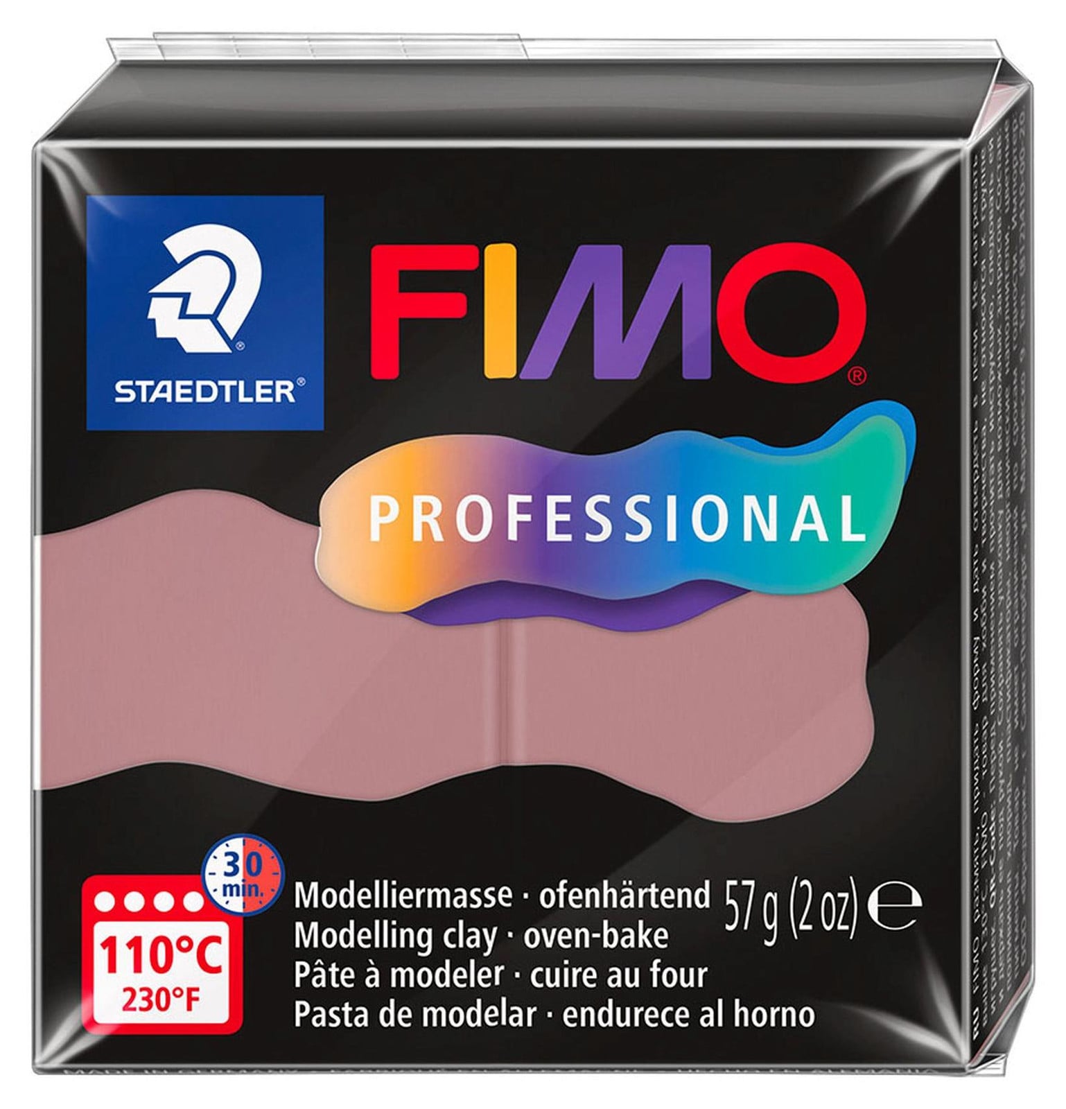 Staedtler Fimo Professional Modelbouwmassa, 57g, oudroze