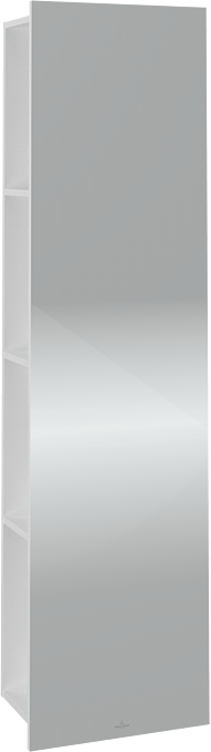 Villeroy und Boch Subway 3.0 Spiegelregal C59600VE 45x170x30cm, mit Regal links, brilliant white