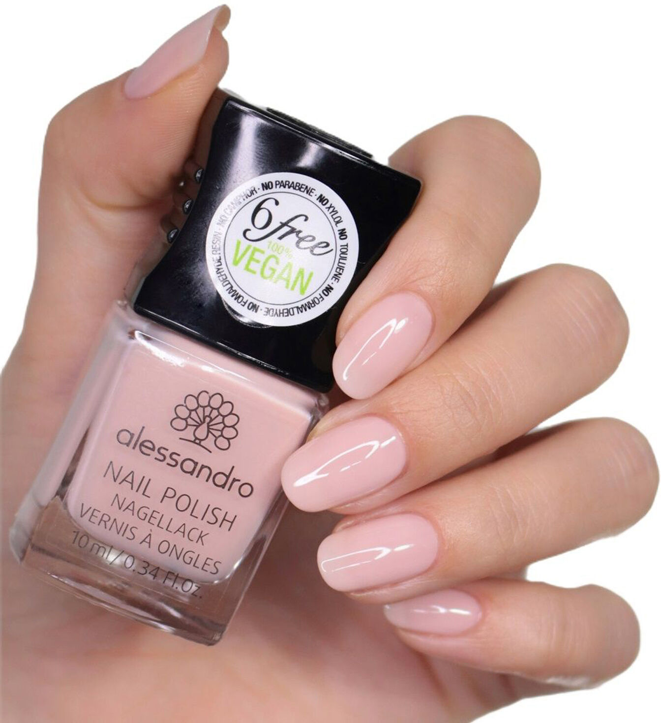 ALESSANDRO Nail Polish No.08 Nude Elegance 5ml