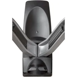 StarTech Full Motion TV Wall Mount (Wand, 75 kg, 32" - 75"), TV Wandhalterung, Schwarz, Silber