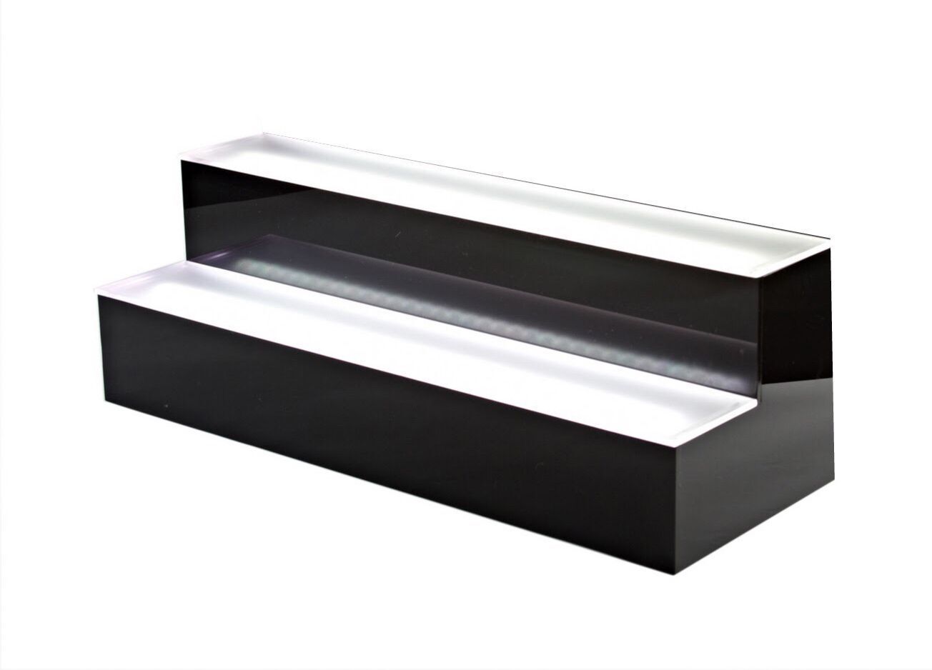 Barprofessional Espositore per bottiglie a LED a due livelli