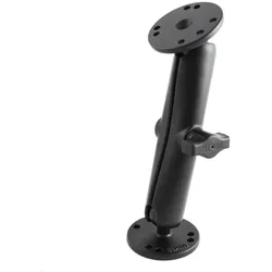 RAM Mounts 2x runde Platte, 1x Arm 150mm, B-Kugel (RAM-B-101U-C), schwarz