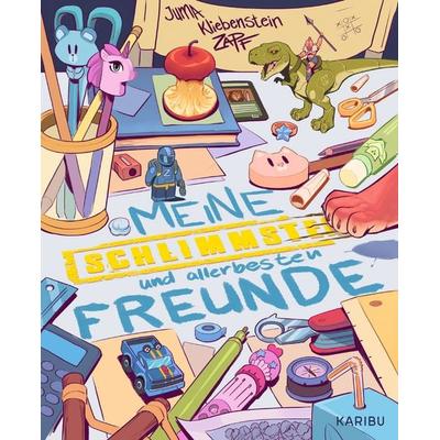 Meine schlimmsten und allerbesten Freunde, Gebundene Ausgabe von Juma Kliebenstein, Karibu – ein Verlag der Edel Verlagsgruppe, 978-3-96129-556-2
