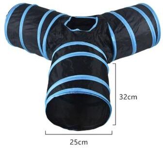 Uplift Picks Collapsible Cat Tunnel Interactive Pet Play Tube For Indoor And Outdoor Exercise Training j