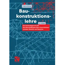 Baukonstruktionslehre, Fachbücher von Martin Mittag