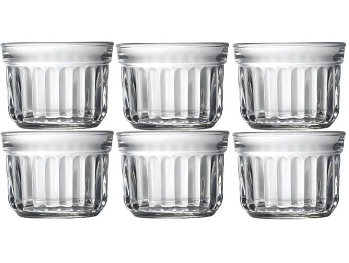 Dessertschale La RochÃ¨re Delice 28 , transparent, H:7,2cm Ø:9,6cm, Glas, Schüsseln, Dessertschale
