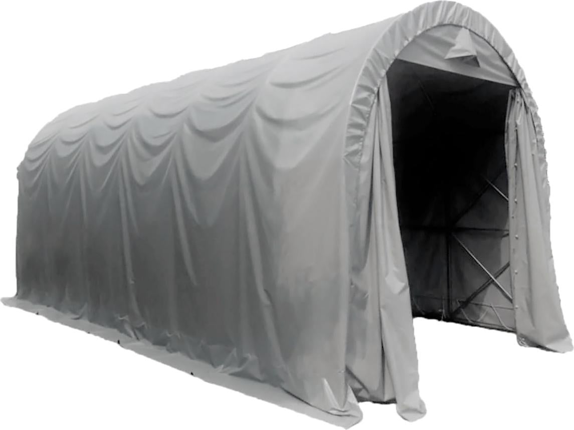 Fornorth tentgarage lichtgrijs 4x8 meter