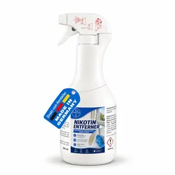 HERRLAN® Nikotinentferner - 500 ml - Nikotinreiniger. Entfernt kraftvoll, effektiv & schnell Nikotinablagerungen und Vergilbung.