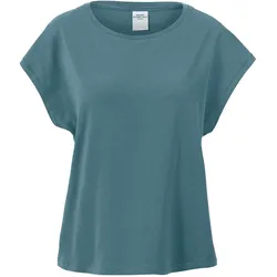 Tchibo - Sportshirt - Damen - Gr. L - smaragdgrün