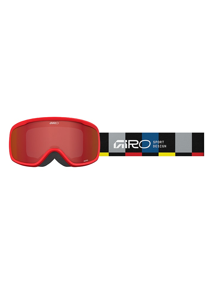 Giro Ski-/ Snowboardbrille "Buster" in Rot/ Bunt - onesize