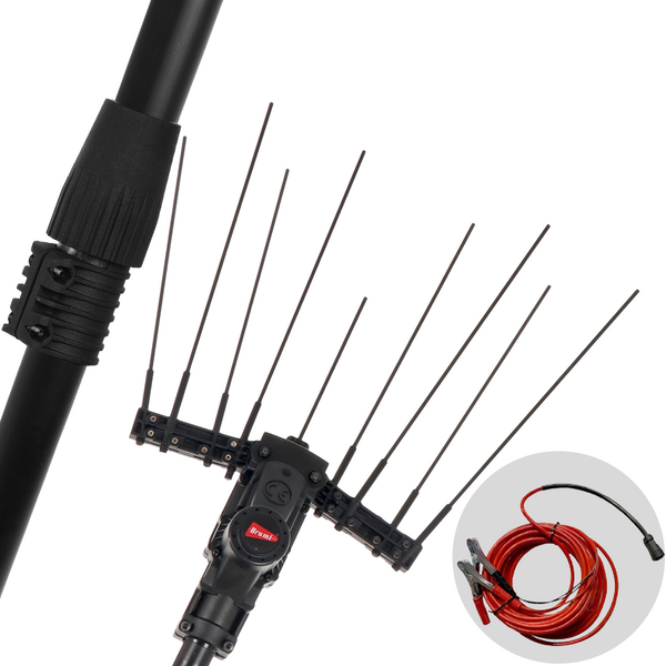 Brumi Special 12V - Batteriebetriebener Olivenrüttler - Teleskopschaft 235/315 cm