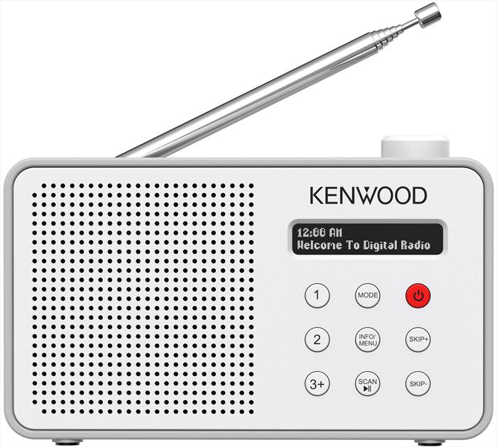 Kenwood Radio Dab+ Portatile Cr-m25dab-bianco